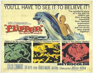 The original Flipper movie poster
